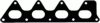GLASER X52574-01 Gasket, exhaust manifold